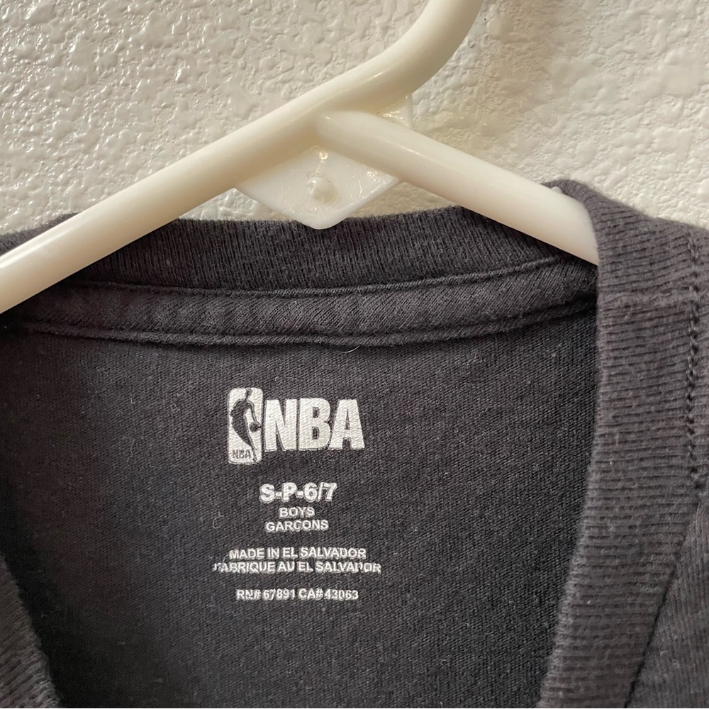 NBA Miami heat shirt black boys small - Picture 2 of 3